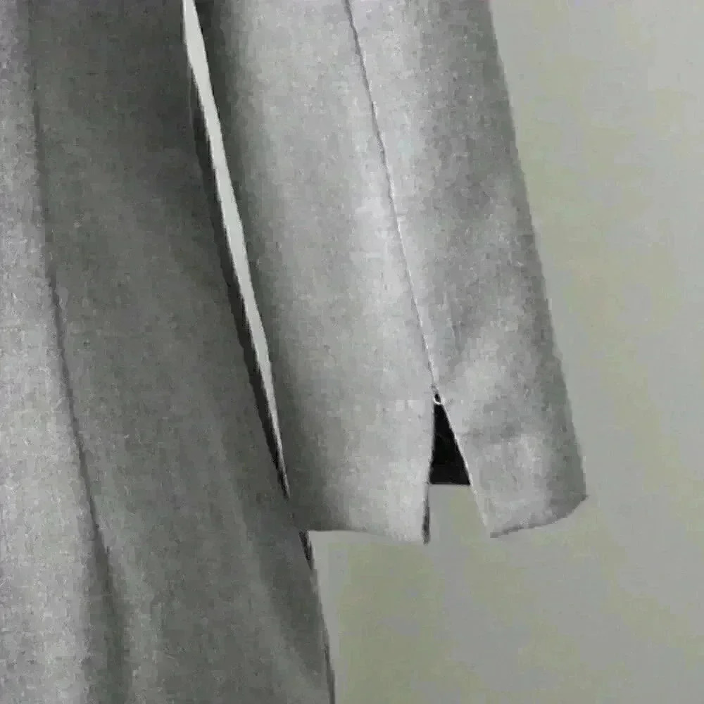 Gap Dress Gray 3/4 Sleeves Size 4, Zipper, Professional Preppy MadMen Style - Picture 3 of 8